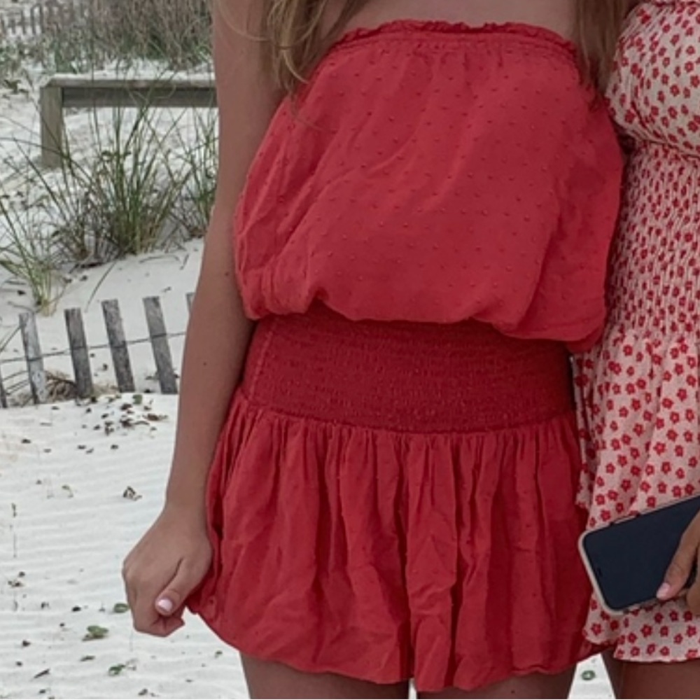 Blue life red Romper